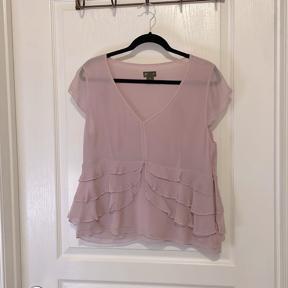 Anthropologie Top Size 14